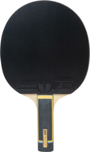 Butterfly Ovtcharov Innerforce ALC Pro-Line Racket: Close-up of Dignics 09C